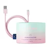 Talmo Charge and Sync 2m USB-C to USB-A Cable - Bubblegum Pink - Image 1