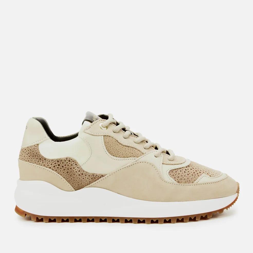 Android Femme Women's Santa Monica Chunky Running Style Trainers - Sand Image 1