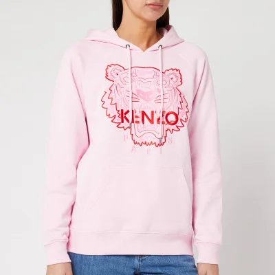 KENZO Women's Hoody Icon Bicolor - Pastel Pink