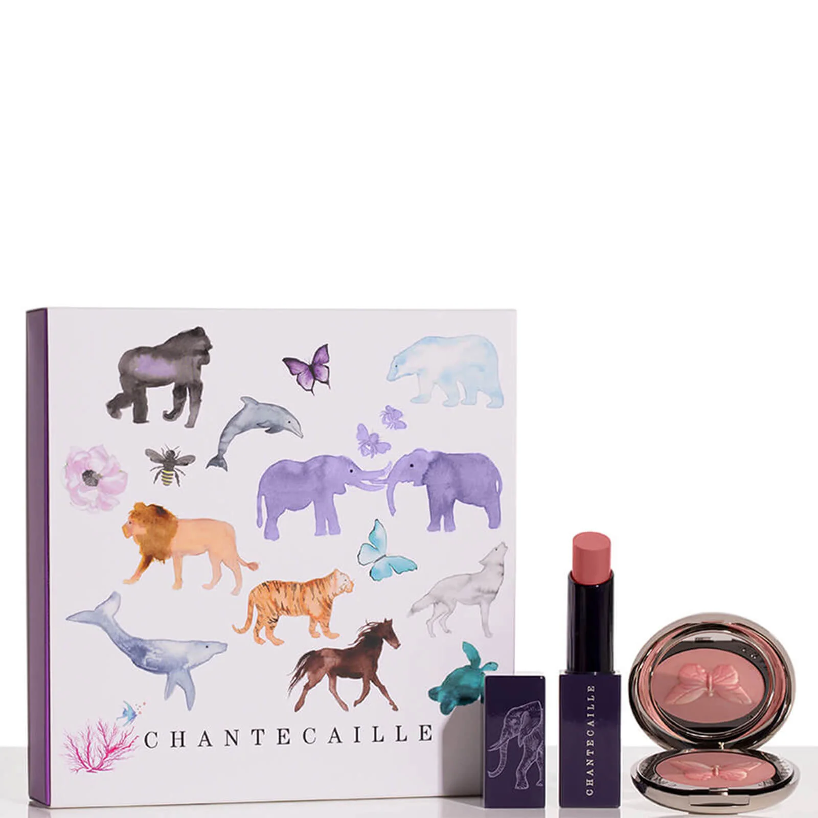 Chantecaille Wild Pairs Set: Cheek and Lip Duo - Bliss Image 1
