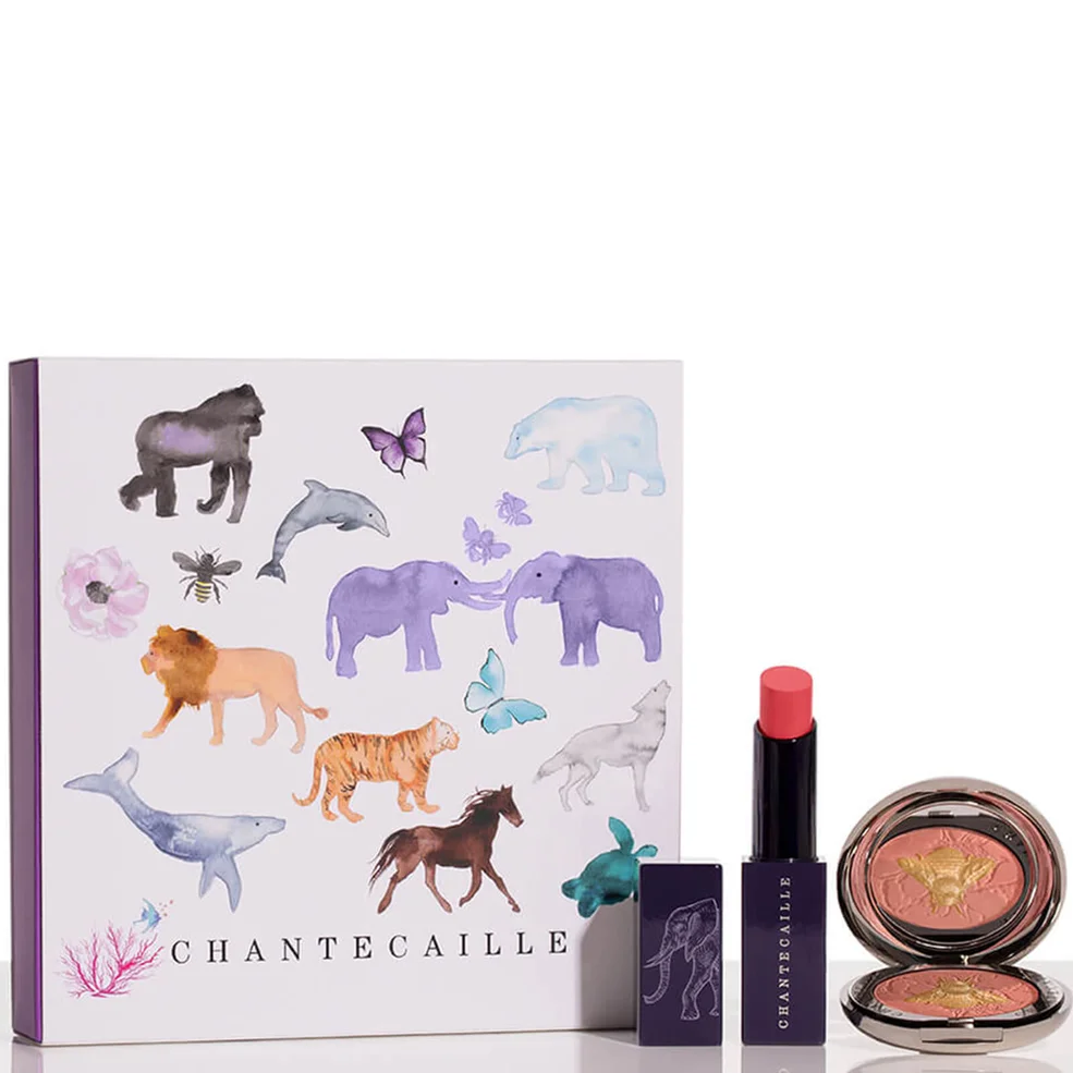 Chantecaille Wild Pairs Set: Cheek and Lip Duo - Emotion Image 1