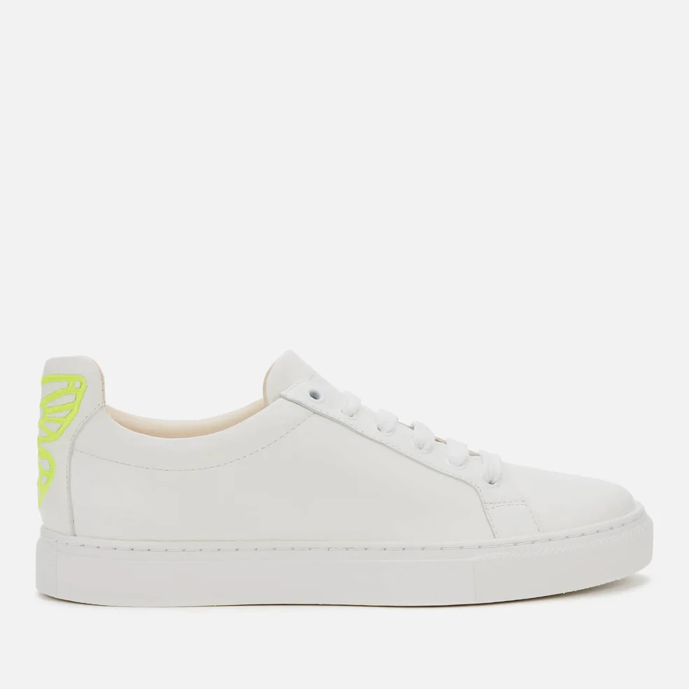 Sophia Webster Women's Butterfly Leather Cupsole Trainers - White Image 1