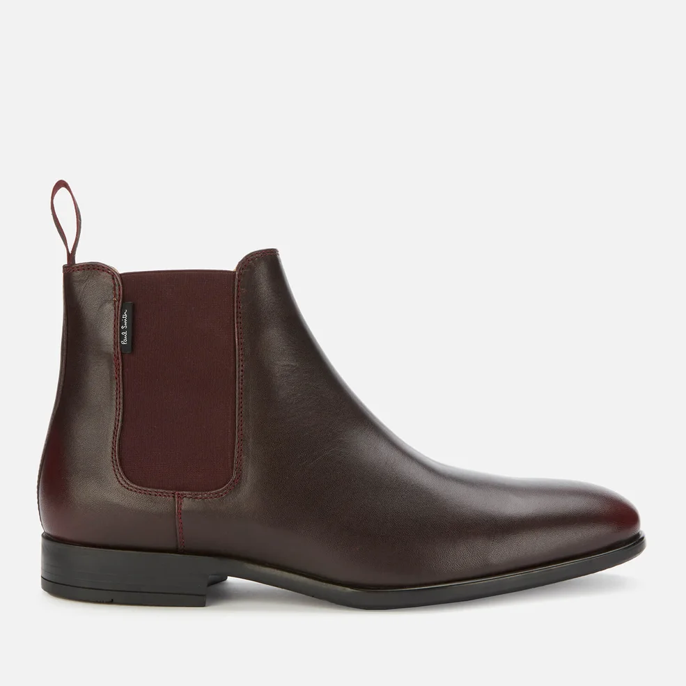 PS Paul Smith Men's Gerald Leather Chelsea Boots - Burgundy Image 1