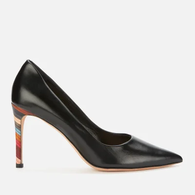 Paul Smith Women's Annette Swirl Leather Court Shoes - Black