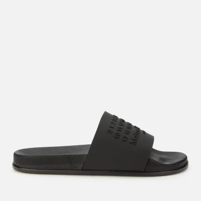 Maison Margiela Men's Shower Slide Sandals - Black