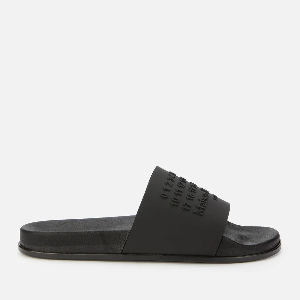 Maison Margiela Men's Shower Slide Sandals - Black Image 1