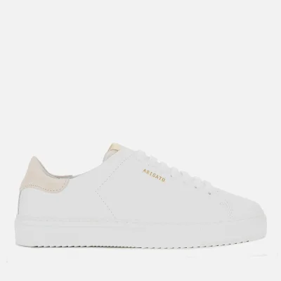 Axel Arigato Women's Clean 90 Leather Cupsole Trainers - White/Beige