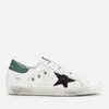 Golden Goose Men's Superstar Trainers - White Leather/White Canvas/Black Star - Image 1