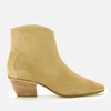 Isabel Marant Women's Dacken Suede Heeled Ankle Boots - Beige - Image 1