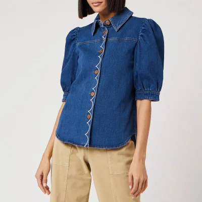 See By Chloé Women's Denim Shirt - Blue