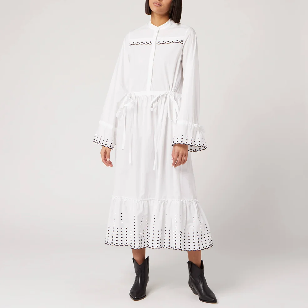 See By Chloé Women's Poplin Dress - White Image 1