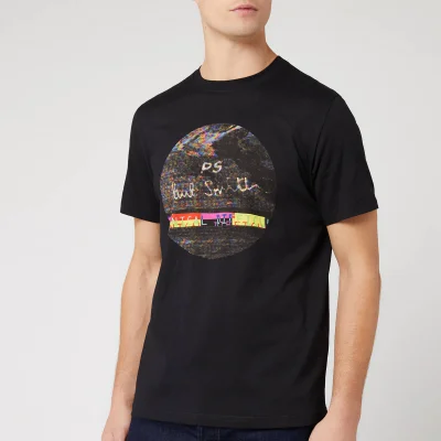 PS Paul Smith Men's Regular Fit Interference T-Shirt - Black