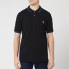PS Paul Smith Men's Regular Fit Tipped Polo Shirt - Black - Image 1