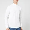 Polo Ralph Lauren Men's Custom Slim Fit Long Sleeve Polo Shirt - White - Image 1