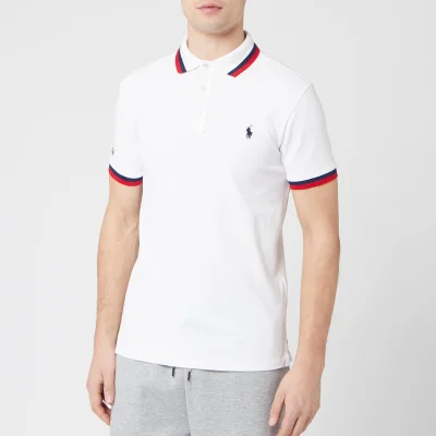 Polo Ralph Lauren Men's Tipped Sleeve Logo Polo Shirt - White/Multi