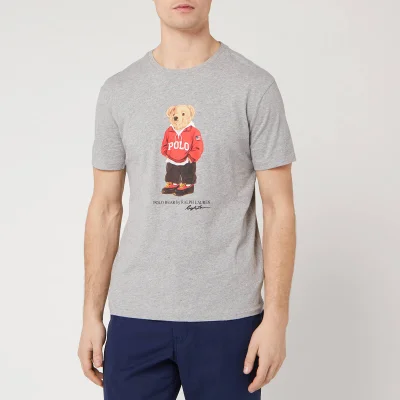 Polo Ralph Lauren Men's Bear Logo T-Shirt - Andover Heather