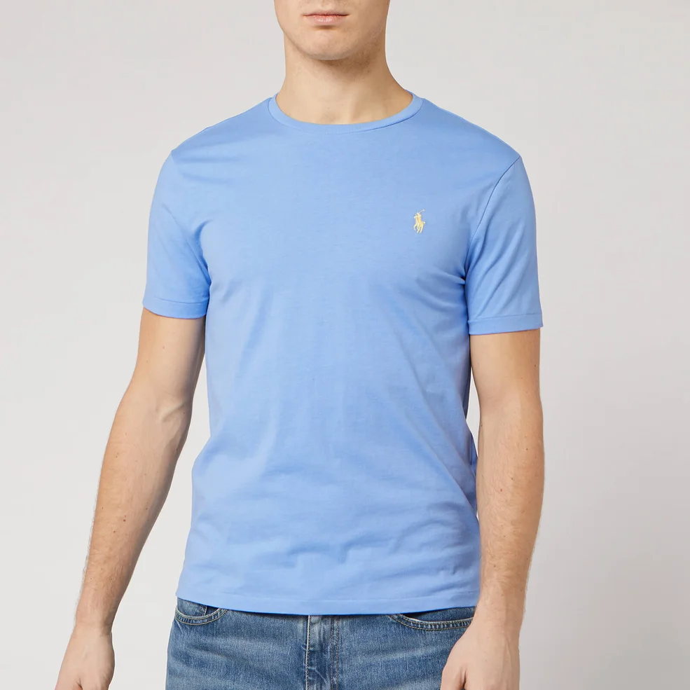 Polo Ralph Lauren Men's Short Sleeve Crew Neck T-Shirt - Cabana Blue Image 1