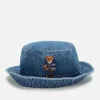 Polo Ralph Lauren Men's Bear Bucket Hat - Light Wash - Image 1