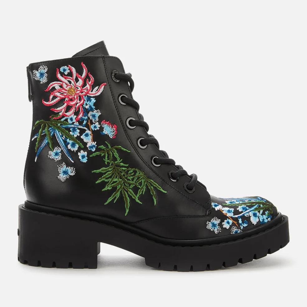 KENZO Women's Pike Lace Up Boots - Black Image 1