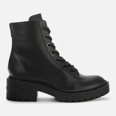 KENZO Women's Pike Lace Up Boots - Black