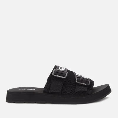 KENZO Men's Papaya Slide Sandals - Black