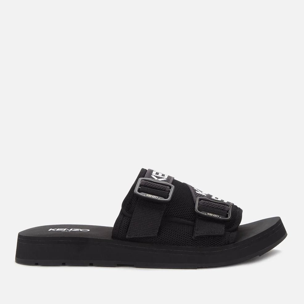 KENZO Men's Papaya Slide Sandals - Black Image 1