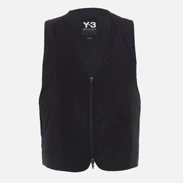 Y-3 Men's Travel Reversible Insulated Vest - Black