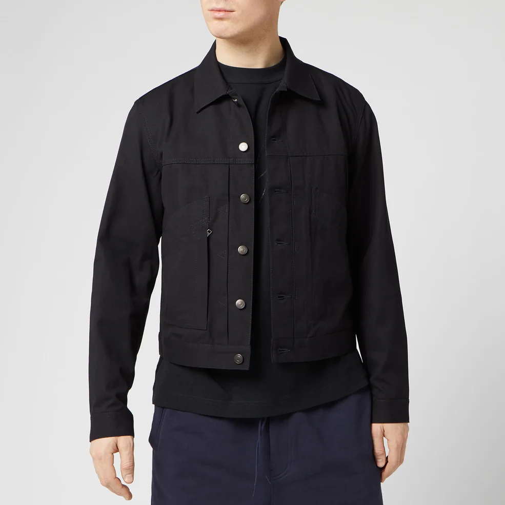 Y-3 Men's Canvas Workwear Jacket - Black Image 1
