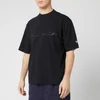 Y-3 Men's Distressed Signature Short Sleeve T-Shirt - Black - Image 1