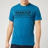 Barbour International Men's Essential Large Logo T-Shirt - Aqua/Black - Image 1