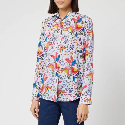PS Paul Smith Women's Floral Print Shirt - Multi