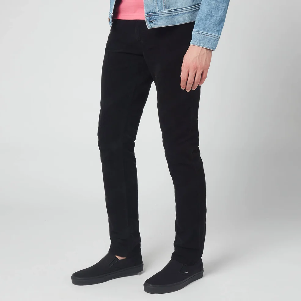 Nudie Jeans Men's Lean Dean Straight Jeans - Black Cord Image 1