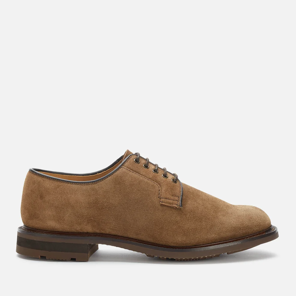 Church's Men's Bestone Suede Derby Shoes - Sigar Image 1