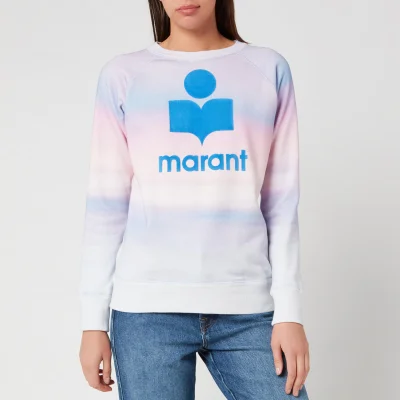 Marant Etoile Women's Milly Multi Sweatshirt - Blue/Pink