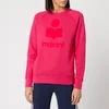 Marant Etoile Women's Milly Sweatshirt - Neon Pink - Image 1