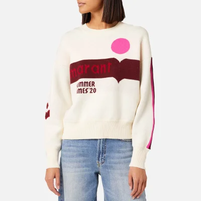 Marant Etoile Women's Kleden Sweater - Pink/Ecru