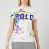 Polo Ralph Lauren Women's Paint Splatter T-Shirt - White - Image 1