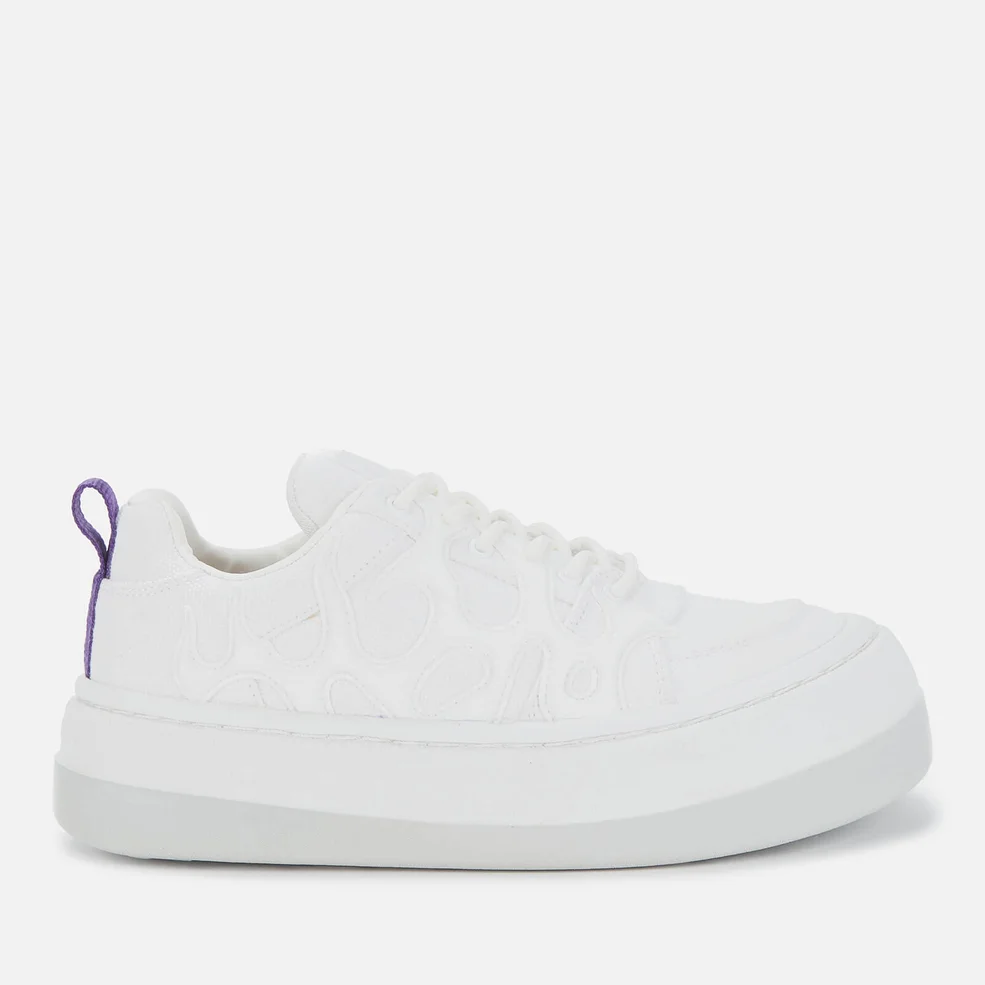 Eytys Women's Sonic Canvas Low Top Trainers - Bright White Image 1