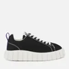 Eytys Odessa Canvas Low Top Trainers - Black - Image 1