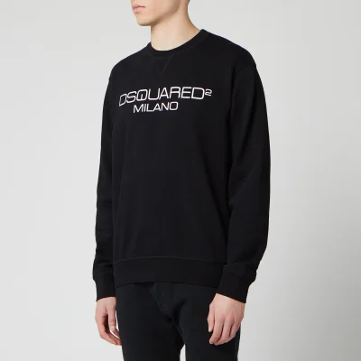 Dsquared2 Men's Milan Logo Sweatshirt - Black