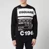 Dsquared2 Men's Born to Fight Sweatshirt - Black - Image 1