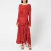 Preen By Thornton Bregazzi Women's Naima Dress - Red Serpent Skin - Image 1