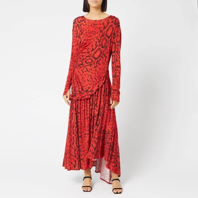 Preen By Thornton Bregazzi Women's Naima Dress - Red Serpent Skin