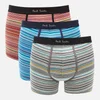 PS Paul Smith Men's 3 Pack Trunk Boxer Shorts - Multi Coloured Stripe - Image 1