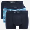 PS Paul Smith Men's 3 Pack Trunk Boxer Shorts - Navy - Image 1
