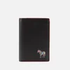 PS Paul Smith Men's Zebra CRedit Card Slip Wallet - Black - Image 1