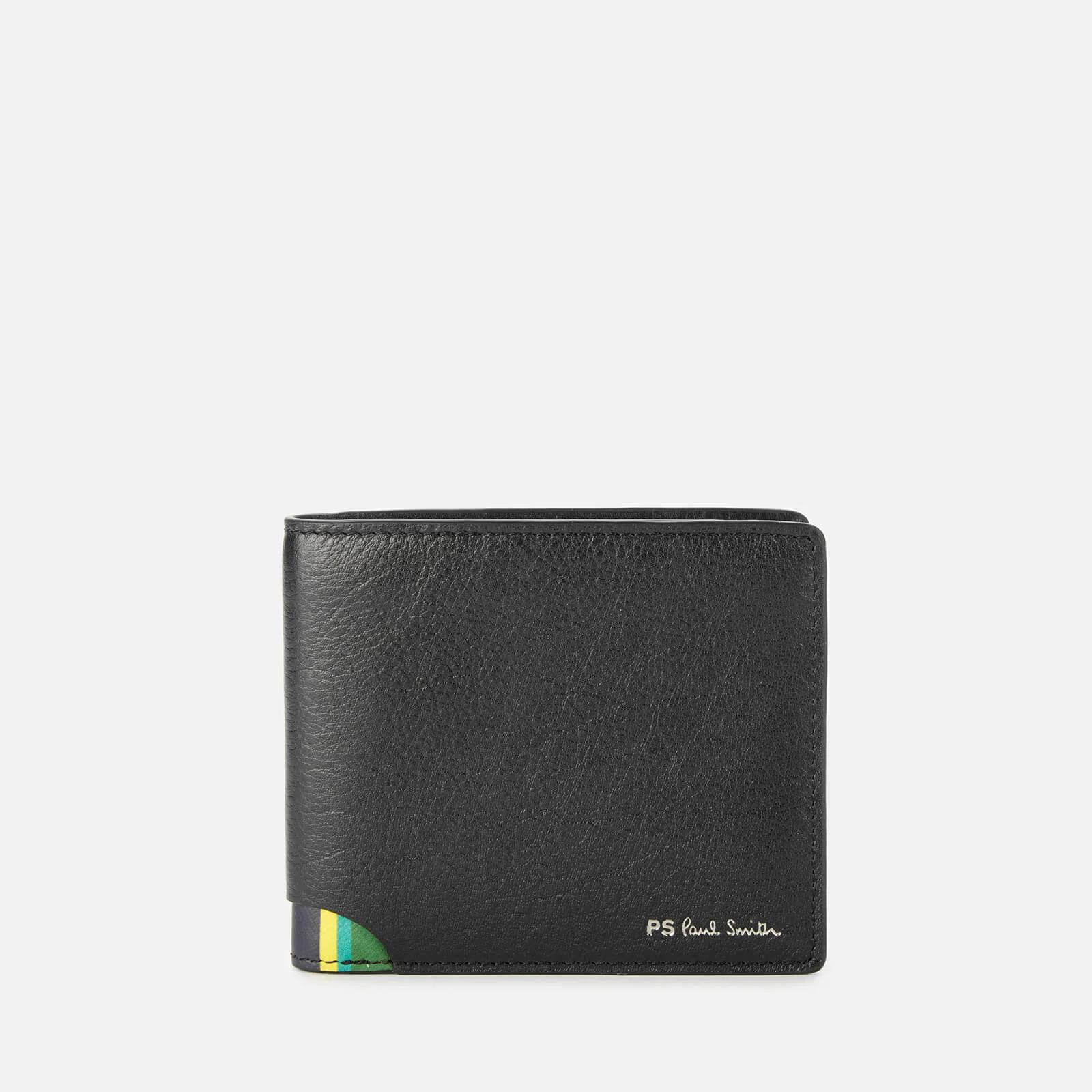 PS by Paul Smith Men's Signature Stipe Billfold Wallet - Black Image 1
