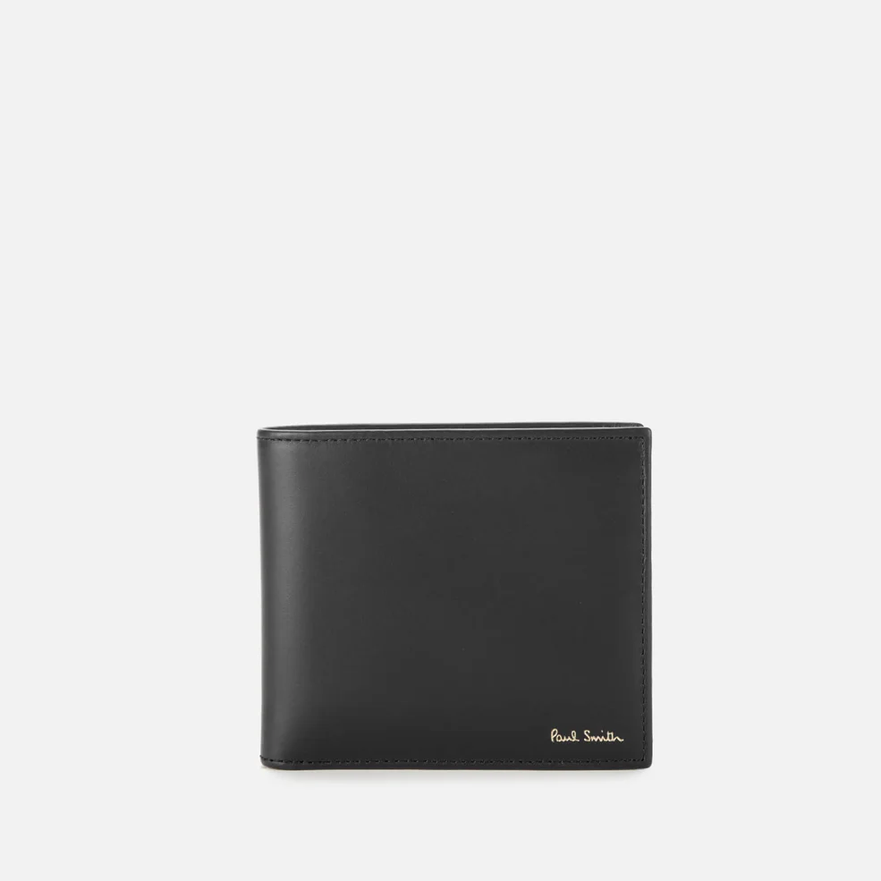 PS by Paul Smith Men's Internal Signature Stripe Billfold Wallet - Black Image 1