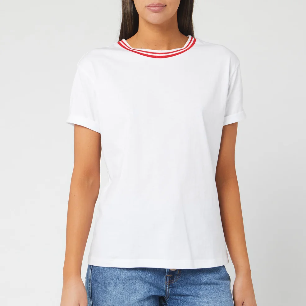 HUGO Women's Datina 2 Short Sleeve T-Shirt - White Image 1