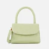 BY FAR Women's Mini Croco Top Handle Bag - Sage Green - Image 1